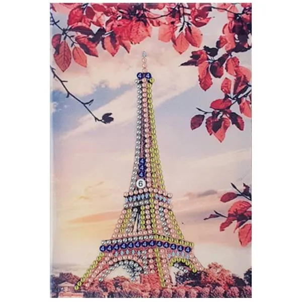 Fotoalbum zum Painten, Eiffelturm, Strass, ca. 12x18cm