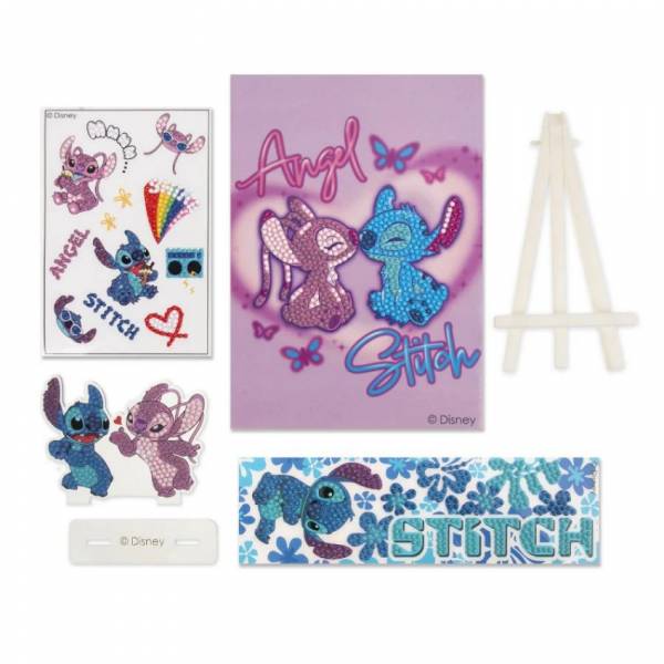 Stitch, Crystal Art Mega Activity Set, Diamond Painting