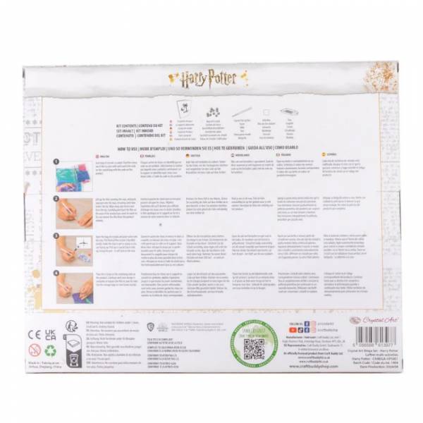 Harry Potter, Crystal Art Mega Activity Set, Diamond Painting