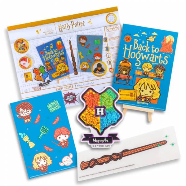 Harry Potter, Crystal Art Mega Activity Set, Diamond Painting