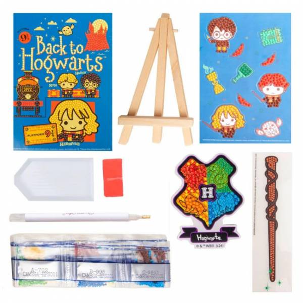 Harry Potter, Crystal Art Mega Activity Set, Diamond Painting