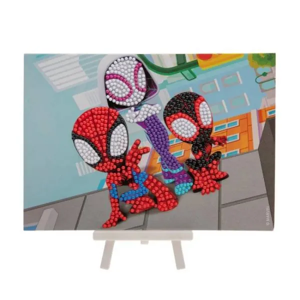 Spidey, Crystal Art Mega Activity Set, Diamond Painting