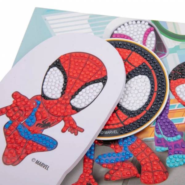 Spidey, Crystal Art Mega Activity Set, Diamond Painting