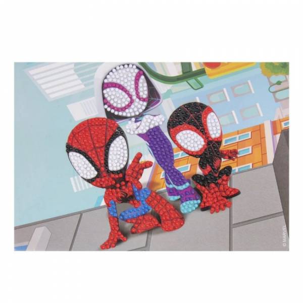 Spidey, Crystal Art Mega Activity Set, Diamond Painting