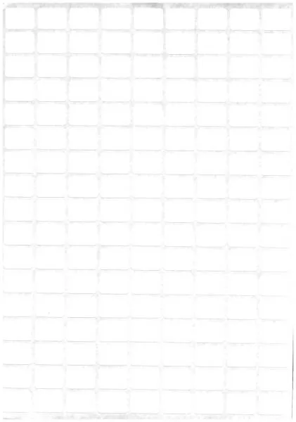 1 set of stickers, 21x15mm, 480 labels, blank (suitable for the 28 boxes)