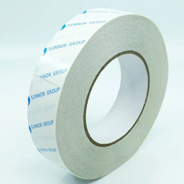 Klebefolie beidseitig klebend, 2,9cm Breite, 50 Meter Länge, komplette Rolle