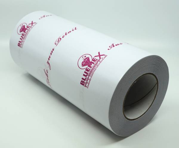 Klebefolie beidseitig klebend, 20cm Breite, 50 Meter Länge, komplette Rolle