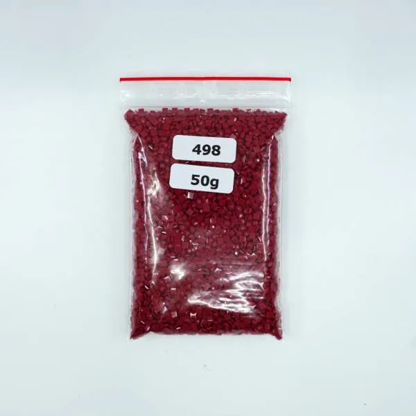 498, Red Dark, 1 Package (50 grams)