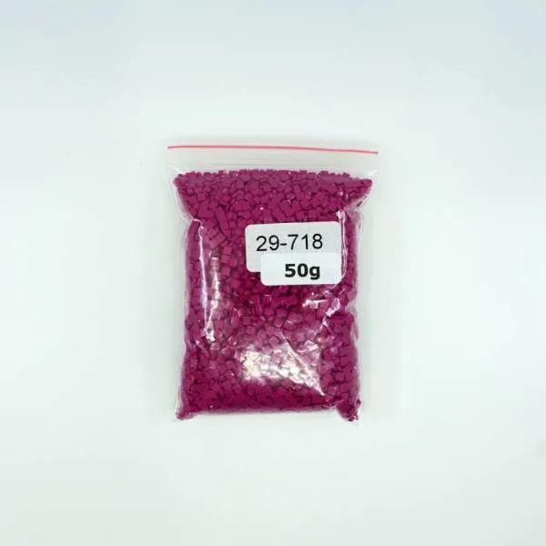 Steine, eckig (square), Farbe 718, Plum, Tüte mit 50 Gramm