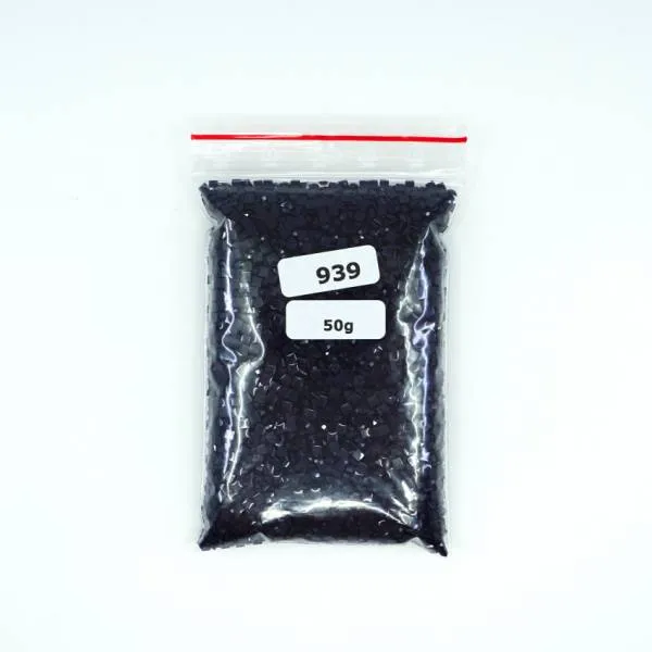 Steine, eckig (square), Farbe 939, Blue Very Dark, Tüte mit 50 Gramm
