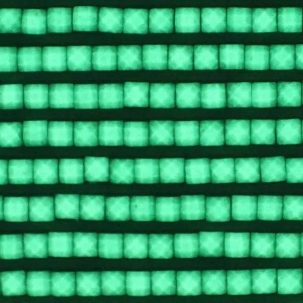 Stones, Glow in the Dark, square, colour G210, Lavender Medium, bag of 500 pieces