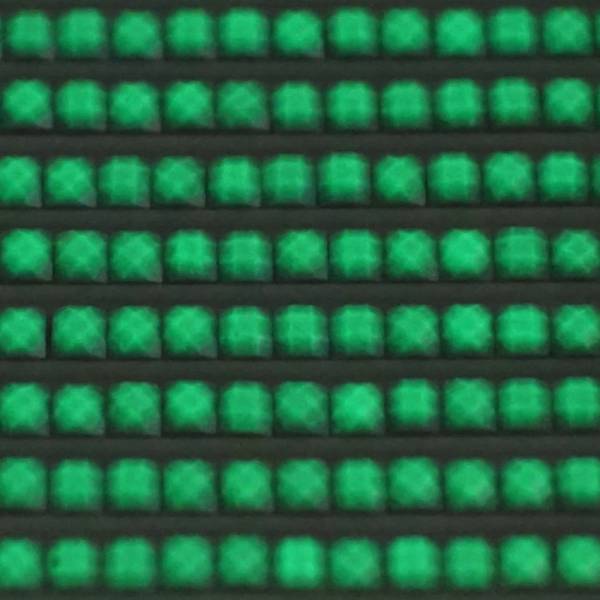 Stones, Glow in the Dark, square, colour G415, Pearl Gray, bag of 500 pieces