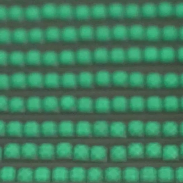 Stones, Glow in the Dark, square, colour G828, Blue ultra very light, bag of 500 pieces