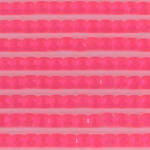 Neon-Stein eckig, pink, Tüte mit ca 500 Stück