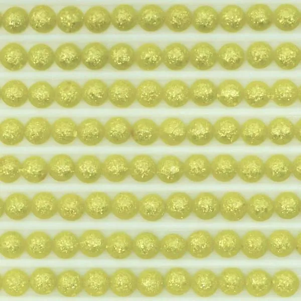 Feensteine, rund, (glitzernd), 166, Lime Green, 500 Stück