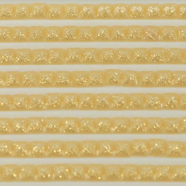 Feensteine, eckig, (glitzernd), 3827, Golden Brown Pale, 500 Stück