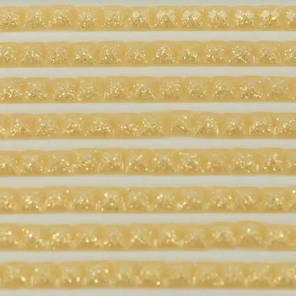 Feensteine, eckig, (glitzernd), 3827, Golden Brown Pale, 500 Stück