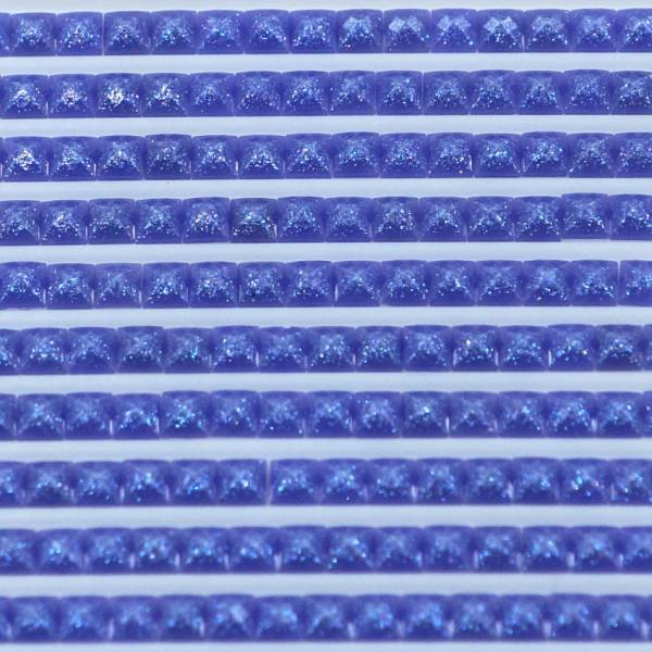 Fairy stones, square, (sparkling), 796, Royal Blue Dark, 500 pieces