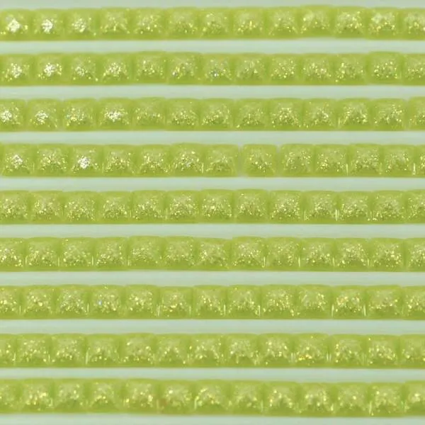 Fairy stones, square, (sparkling), 907, Parrot Green Light, 500 pieces