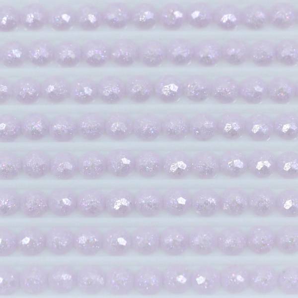 Fairy stones, round, (sparkling), 211, Lavender Light, 500 pieces