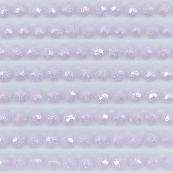 Feensteine, rund, (glitzernd), 211, Lavender Light, 500 Stück