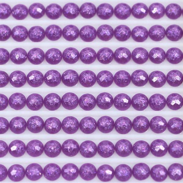 Fairy stones, round, (sparkling), 552, Violet Medium, 500 pieces