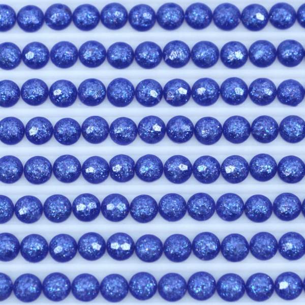 Fairy stones, round, (sparkling), 796, Royal Blue Dark, 500 pieces