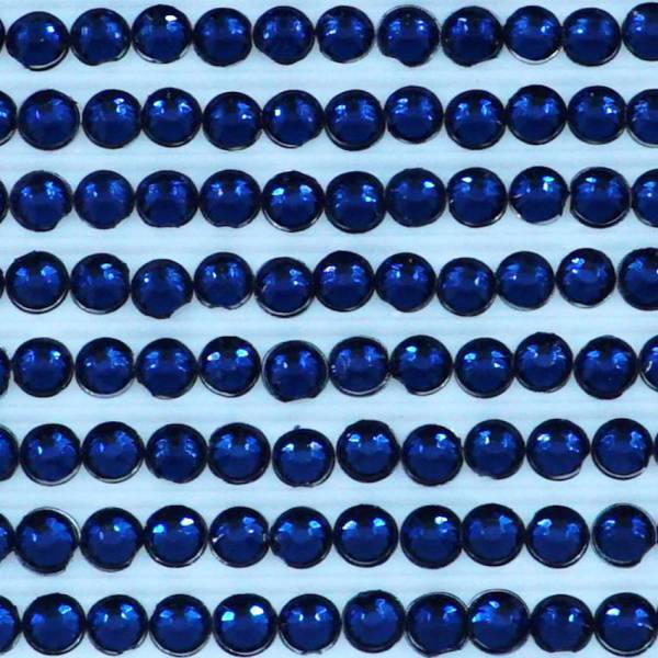Round rhinestone, 823, Navy Blue Dark, 500 pieces
