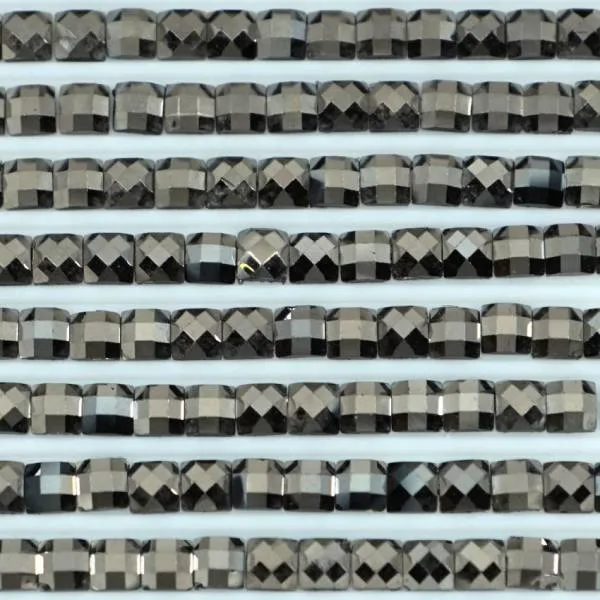Stone square, JET HIMATITE, 500 pieces