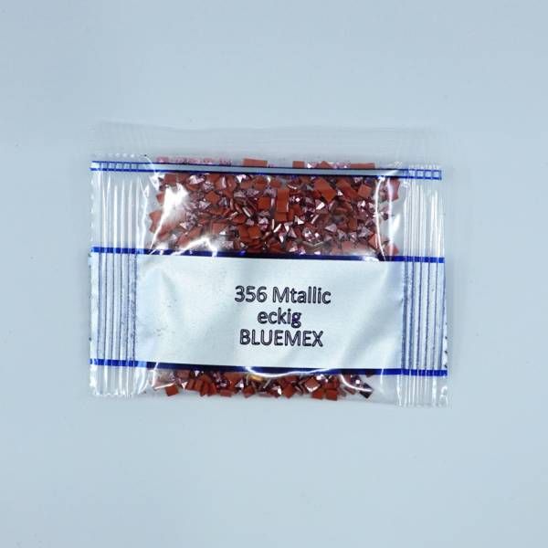 Metallic - Stone square, 356, Terra Cotta Medium, 500 pieces