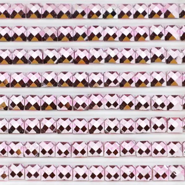 Metallic - Stone square, 3608, Plum Very Light, 500 pieces