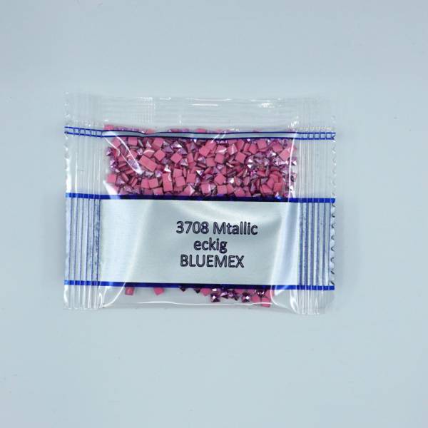 Metallic - Stone square, 3708, Melon Light, 500 pieces