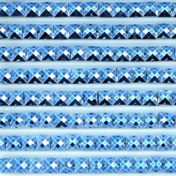 Metallic - Stein eckig, 3760, Wedgewood Medium, 500 Stück