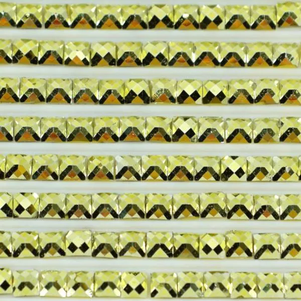 Metallic - Stone square, 3819, Moss Green Light, 500 pieces