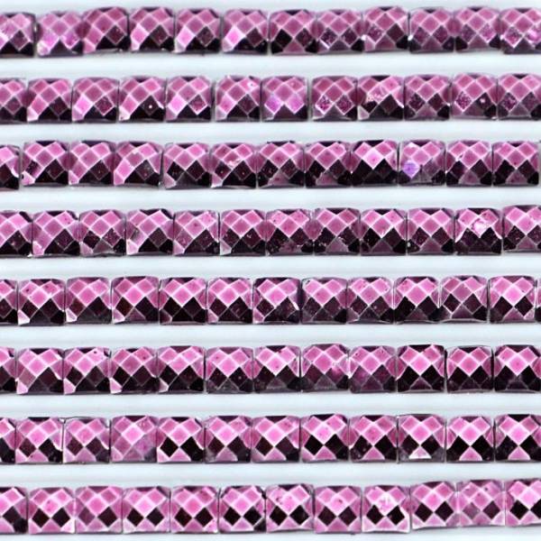 Metallic - Stein eckig, 3837, Lavender Ultra Dark, 500 Stück