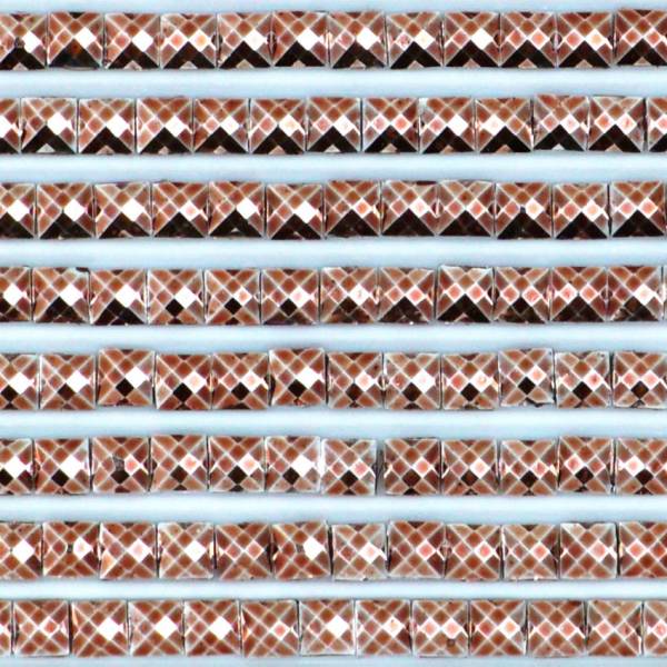 Metallic - Stone square, 3858, Rosewood Medium, 500 pieces