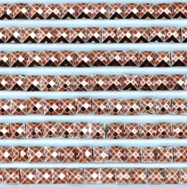 Metallic - Stone square, 3858, Rosewood Medium, 500 pieces