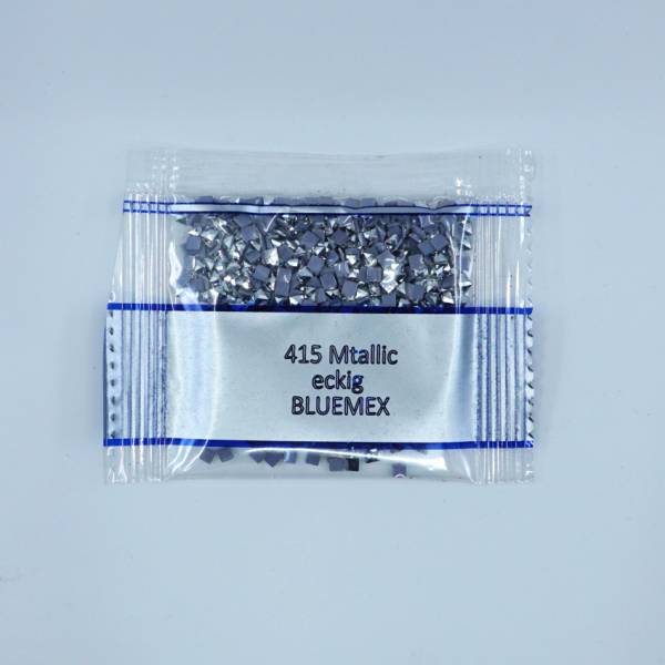 Metallic - Stone square, 415, Pearl Gray, 500 pieces