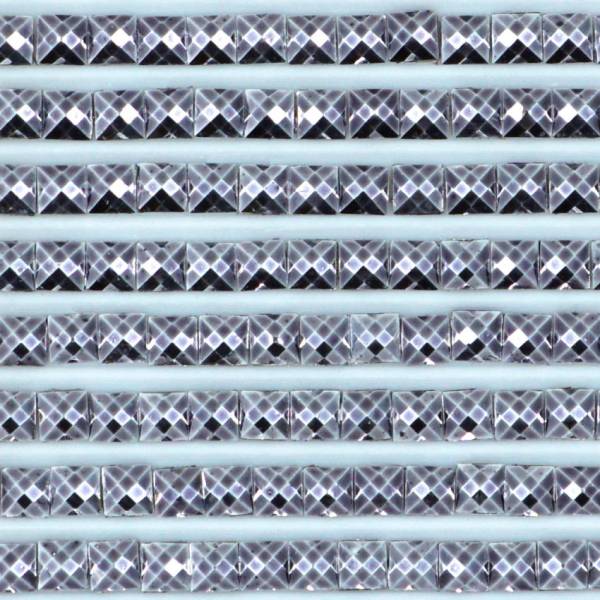 Metallic - Stein eckig, 451, Shell Gray Dark, 500 Stück