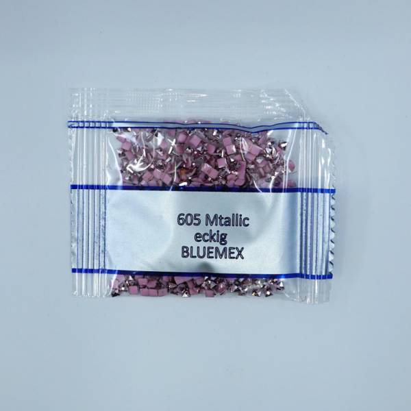 Metallic - Stone square, 605, Cranberry Very Light, 500 pieces