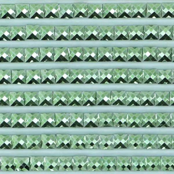 Metallic - Stein eckig, 704, Chartreuse Bright, 500 Stück