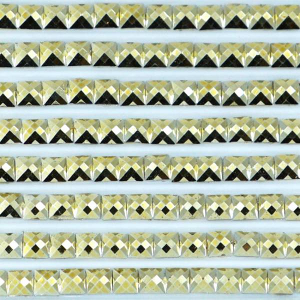 Metallic - Stone square, 745, Yellow Light Pale, 500 pieces