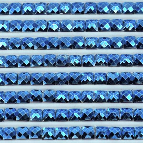 Metallic - Stone square, 792, Cornflower Blue Dark, 500 pieces