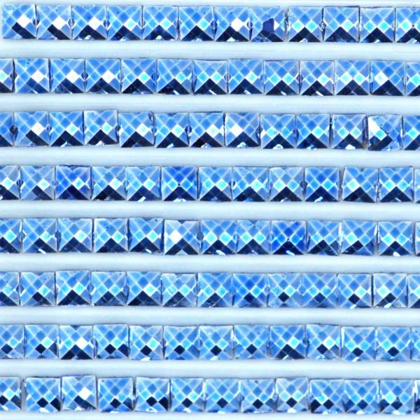 Metallic - Stein eckig, 798, Delft Blue Dark, 500 Stück