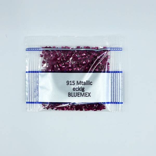 Metallic - Stone square, 915, Plum Dark, 500 pieces