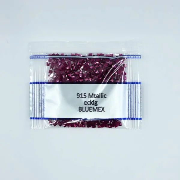 Metallic - Stone square, 915, Plum Dark, 500 pieces