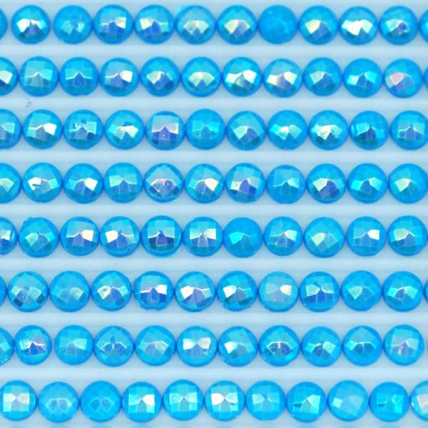 AB Steine, rund, (Irisierend), 3843, Electric Blue, 200 Stück