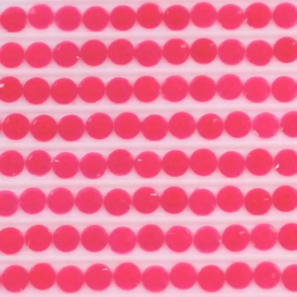 Neon-Stein rund, dunkel-pink, Tüte mit ca 500 Stück