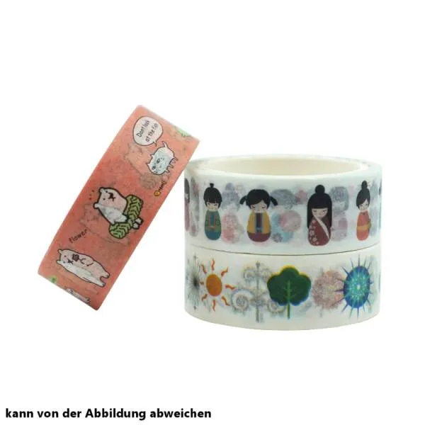 Tool-Set blau, Stift, Wachs, Pinzette, Washi Tape, Stifthalter, Aufsätze, Schälchen mit Schüttöffnung