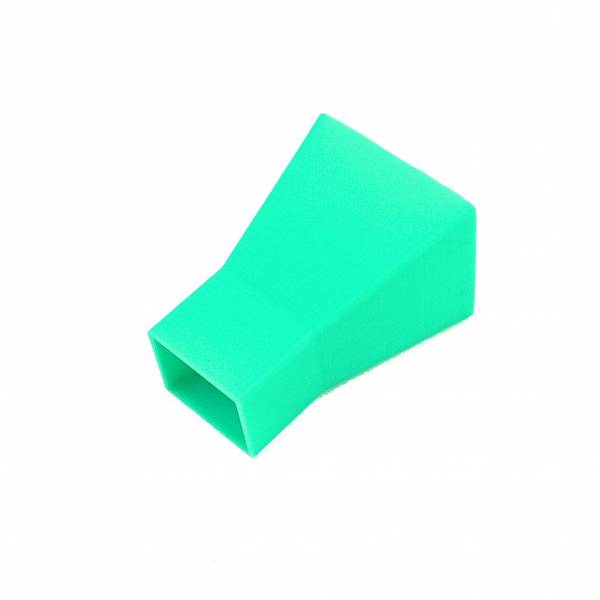 Funnel for 28 sorting box, green, for easier filling of the stones